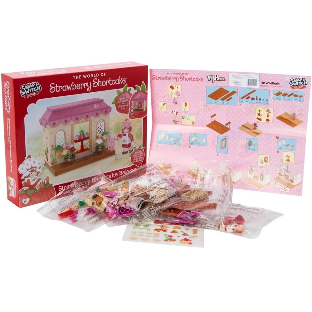 Strawberry Shortcake Bakery Build Set With Stickers - Picture 4 of 6
